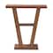Baxton Studio Boone Modern and Contemporary Walnut Brown Finished Wood Console Table 190-11321-ZORO - alternate 3